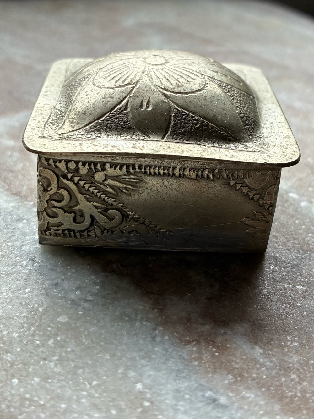 Stamped Trinket Box
